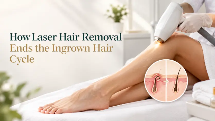 How Laser Hair Removal Ends the Ingrown Hair Cycle