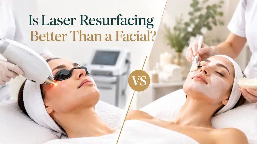 Is Laser Resurfacing Better Than a Facial