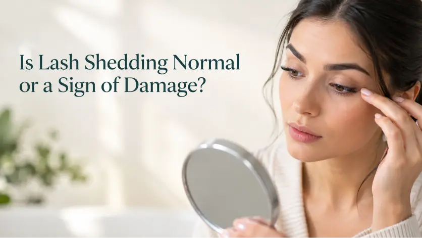 Is Lash Shedding Normal or a Sign of Damage?