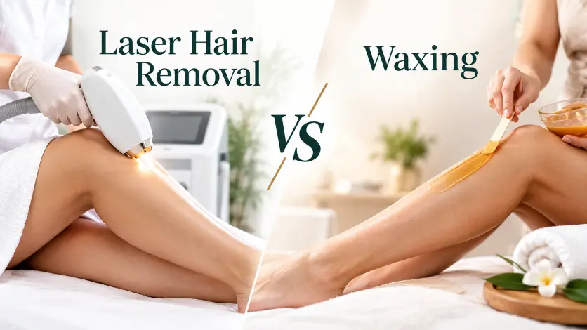 Laser Hair Removal vs Waxing