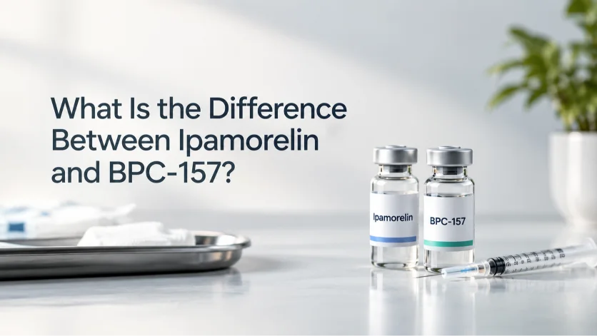 What Is the Difference Between Ipamorelin and BPC-157 