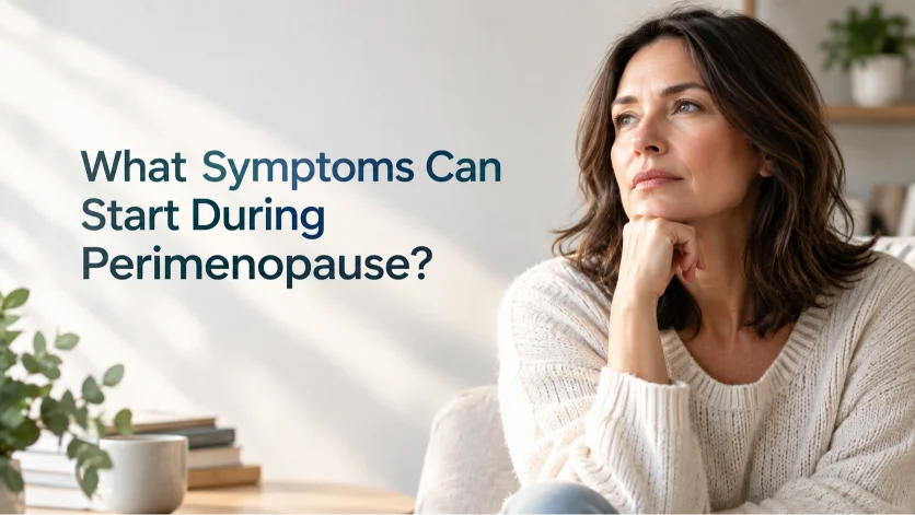 What Symptoms Can Start During Perimenopause 