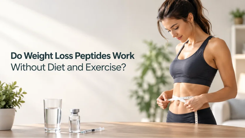 Do Weight Loss Peptides Work Without Diet and Exercise
