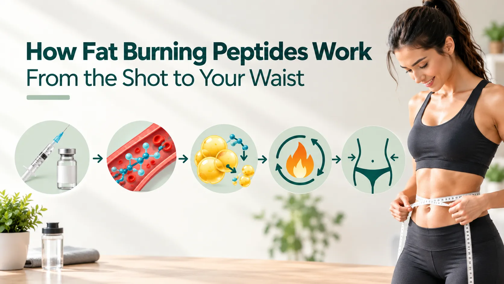 How Fat Burning Peptides Work From the Shot to Your Waist
