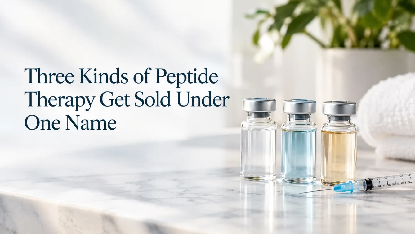 Three Kinds of Peptide Therapy Get Sold Under One Name